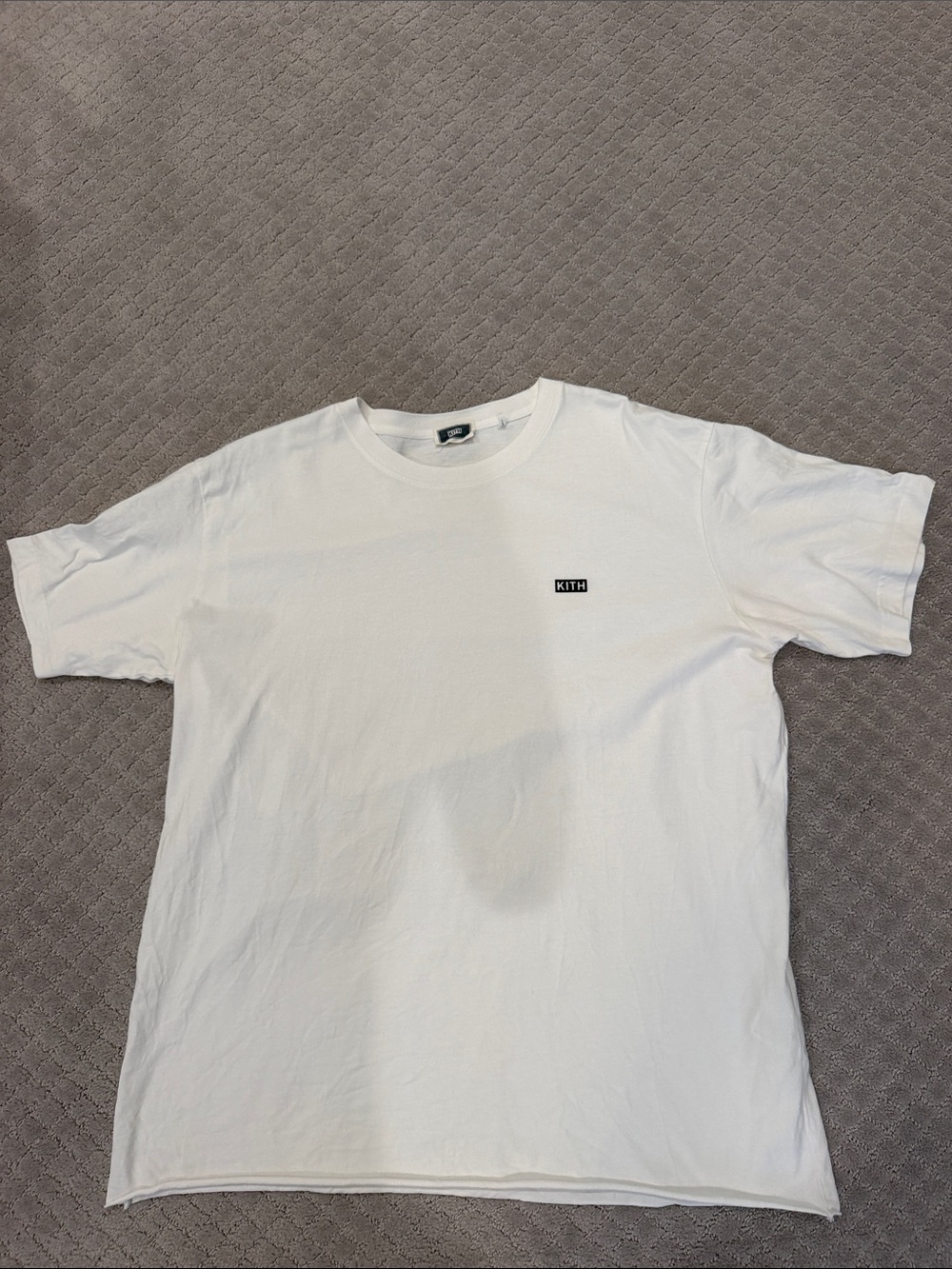 KITH Men’s Short Sleeve Crewneck Cotton Shirt - XL